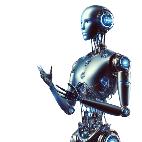 Futuristic AI Robot